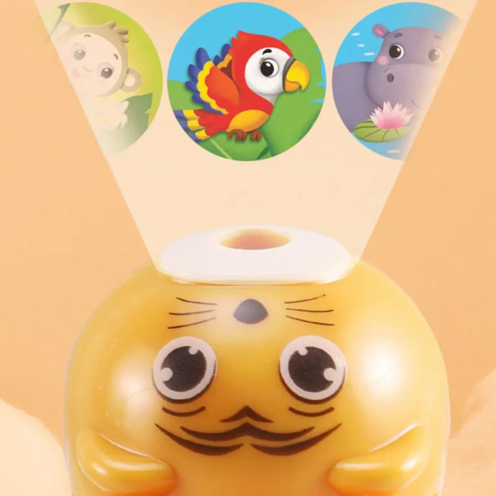 Kids Story Projector Flashlight – Bedtime Story Torch with Picture Slides