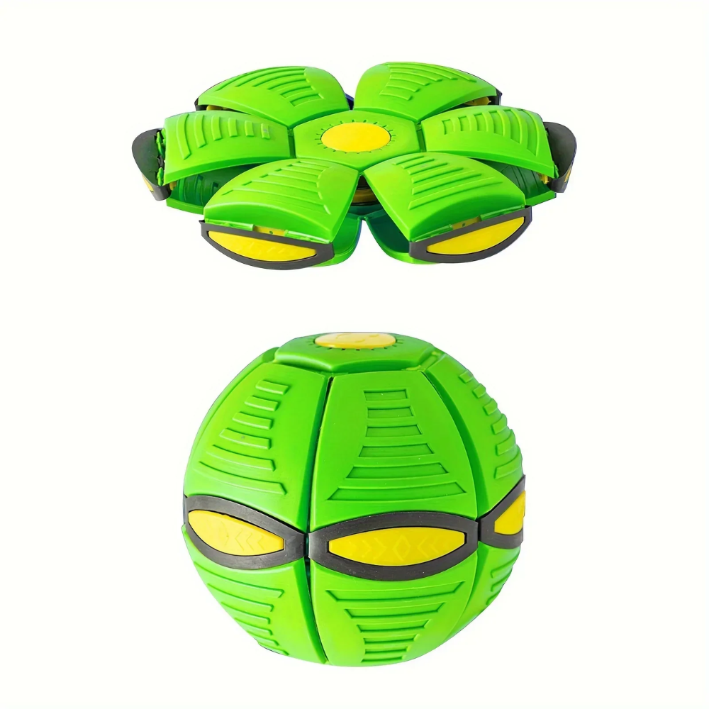 Kids Transforming Flying Ball – 2-in-1 UFO Frisbee Outdoor Throwing Toy