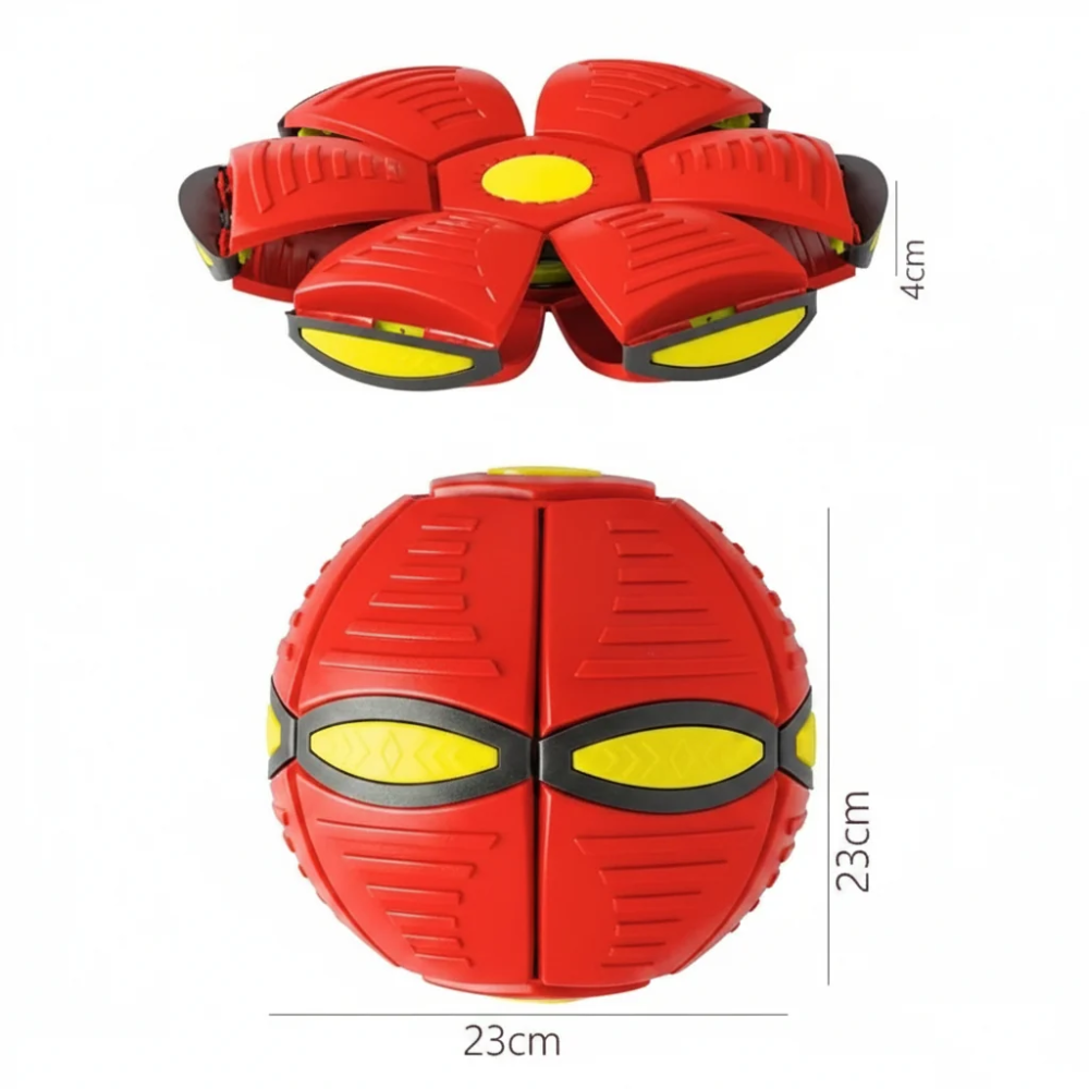Kids Transforming Flying Ball – 2-in-1 UFO Frisbee Outdoor Throwing Toy