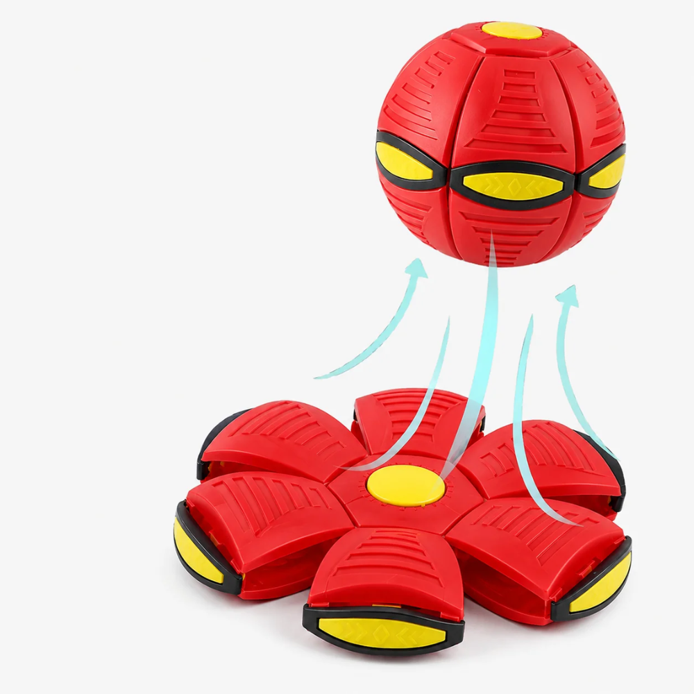 Kids Transforming Flying Ball – 2-in-1 UFO Frisbee Outdoor Throwing Toy