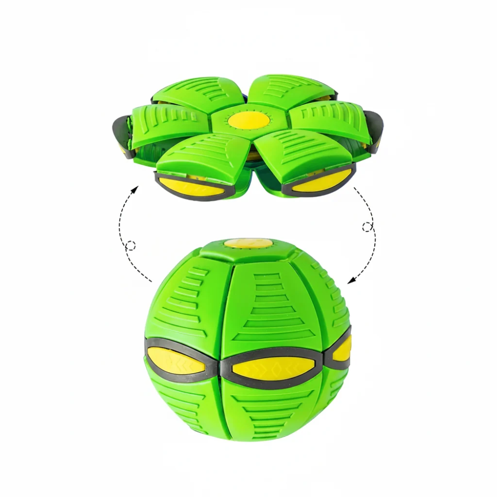 Kids Transforming Flying Ball – 2-in-1 UFO Frisbee Outdoor Throwing Toy