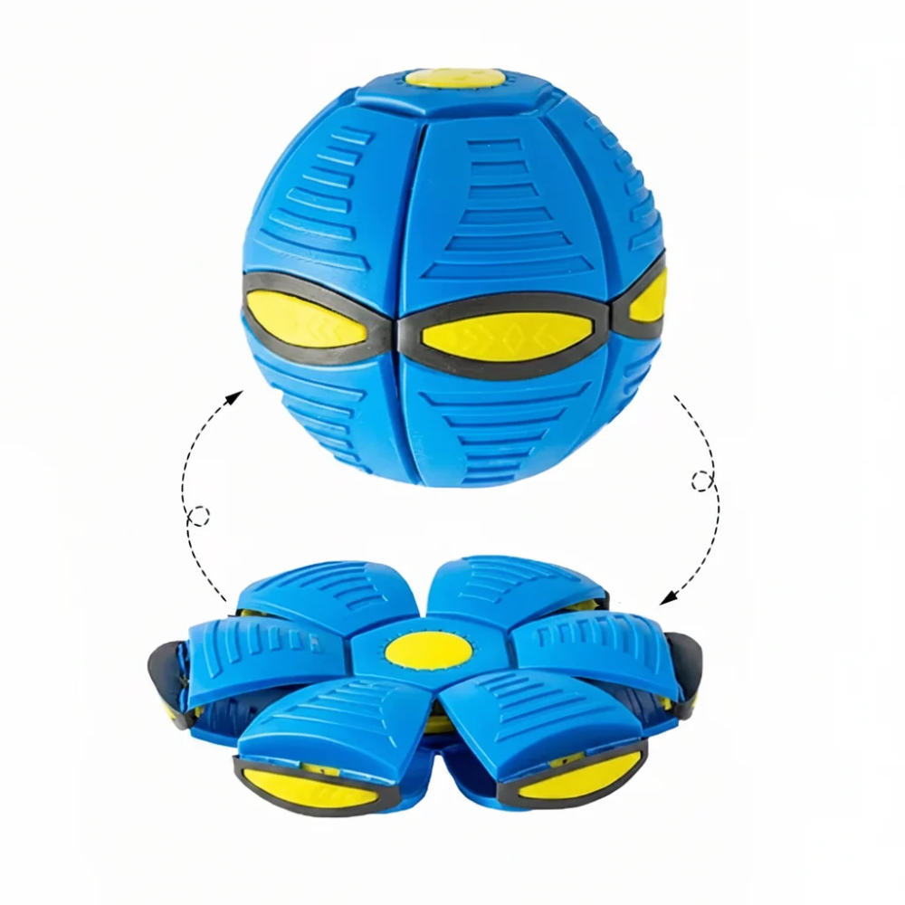 Kids Transforming Flying Ball – 2-in-1 UFO Frisbee Outdoor Throwing Toy