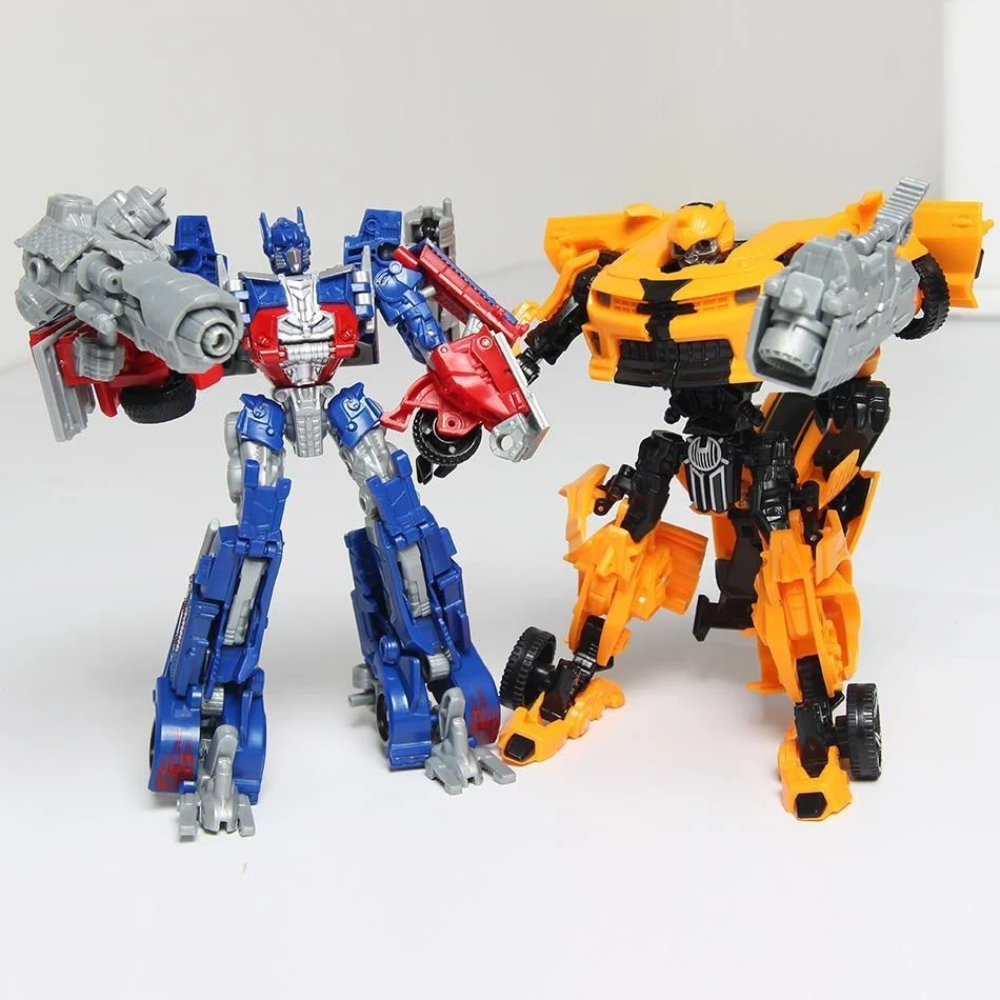 Kids Transforming Robot Car Toy – 2-in-1 ABS Plastic Action Figure