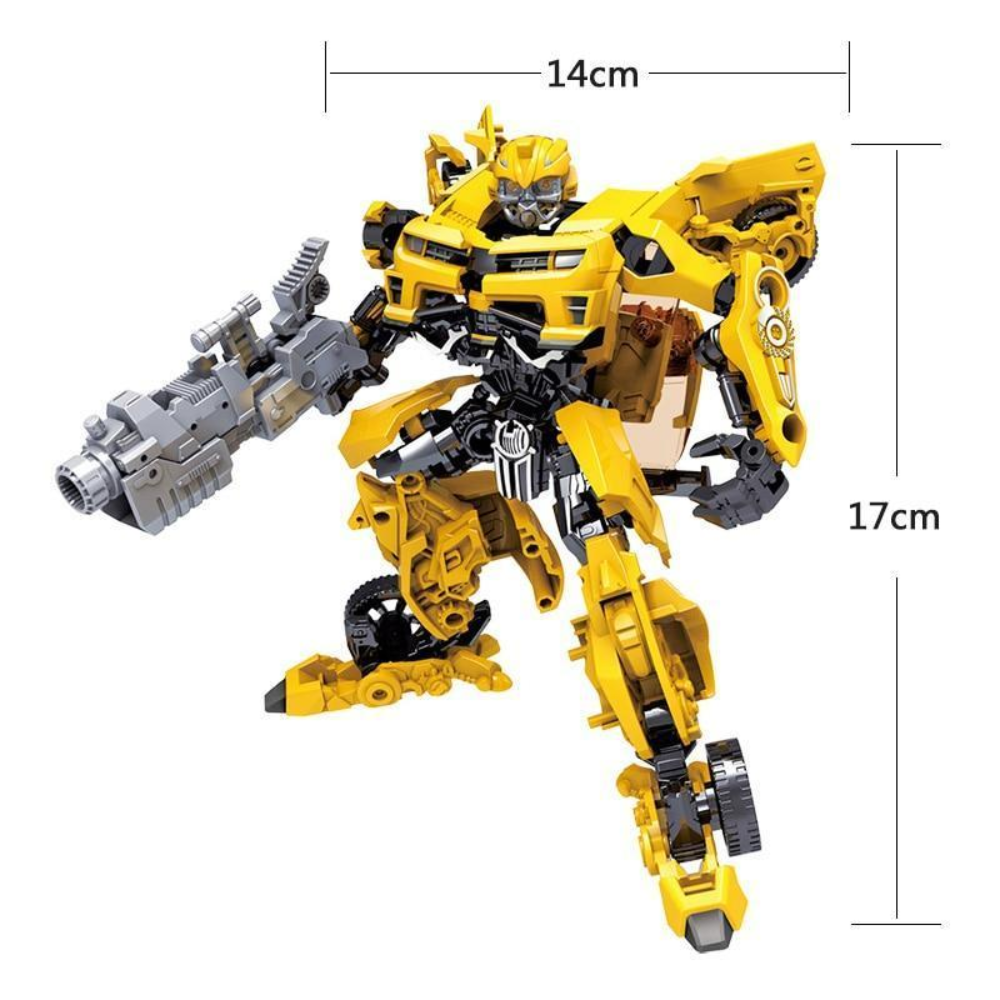 Kids Transforming Robot Car Toy – 2-in-1 ABS Plastic Action Figure