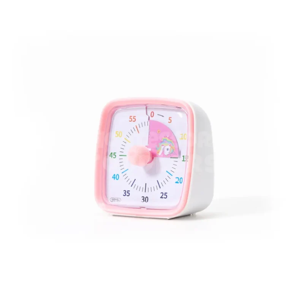 Kids Visual Countdown Timer – 60 Minute Rainbow Learning Timer for Daily Routines