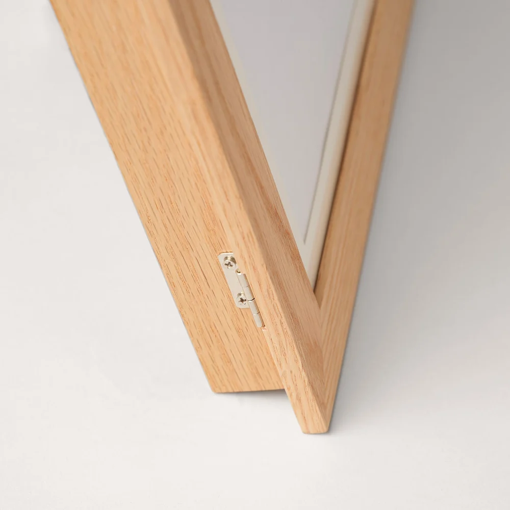 Kids Wooden Art Display Frame – A4 Picture Frame with Storage for 100 Drawings