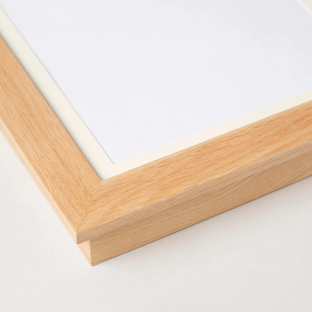 Kids Wooden Art Display Frame – A4 Picture Frame with Storage for 100 Drawings