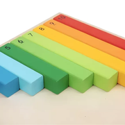 Kids Wooden Counting Sticks – Montessori-Inspired Number Learning and Math Toy