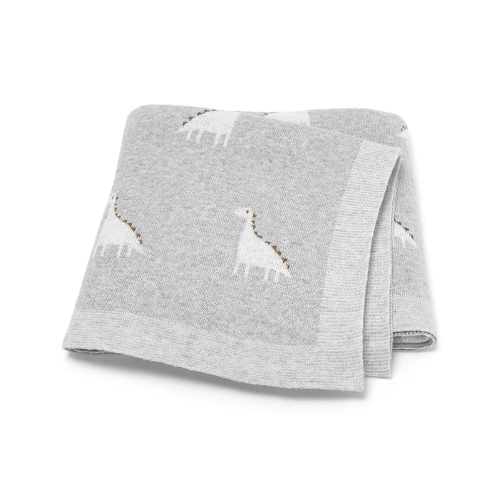 Knitted Baby Blanket Swaddle | Newborn Soft Wrap
