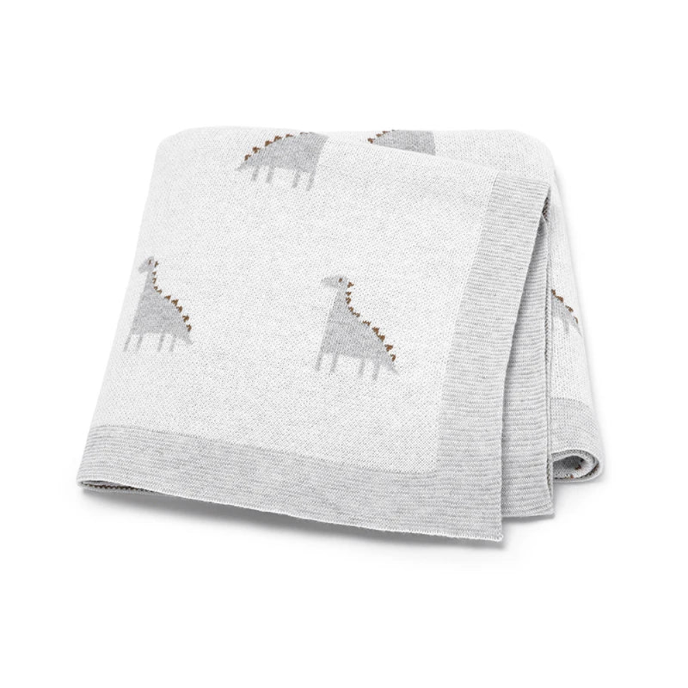 Knitted Baby Blanket Swaddle | Newborn Soft Wrap