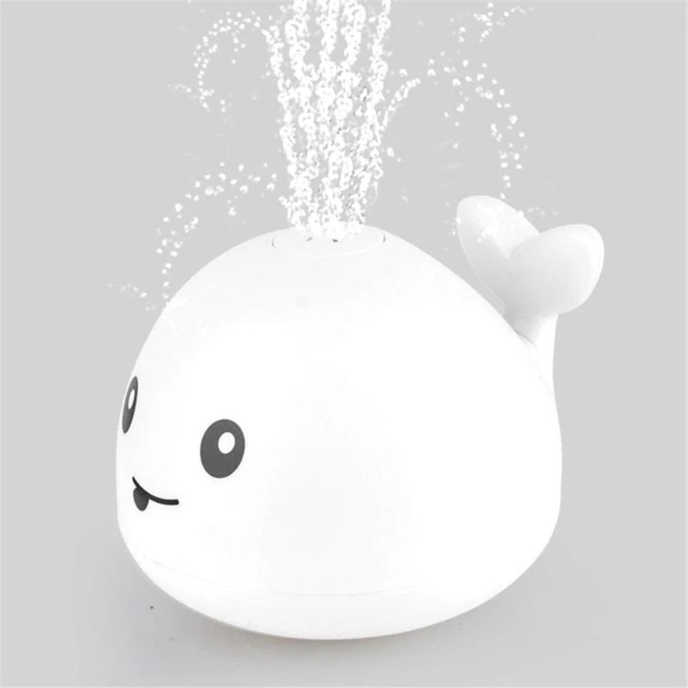 LED Baby Bath Toy – Light Up Water Activated Whale Bath Toy