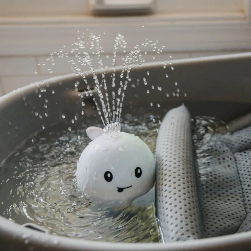 LED Baby Bath Toy – Light Up Water Activated Whale Bath Toy
