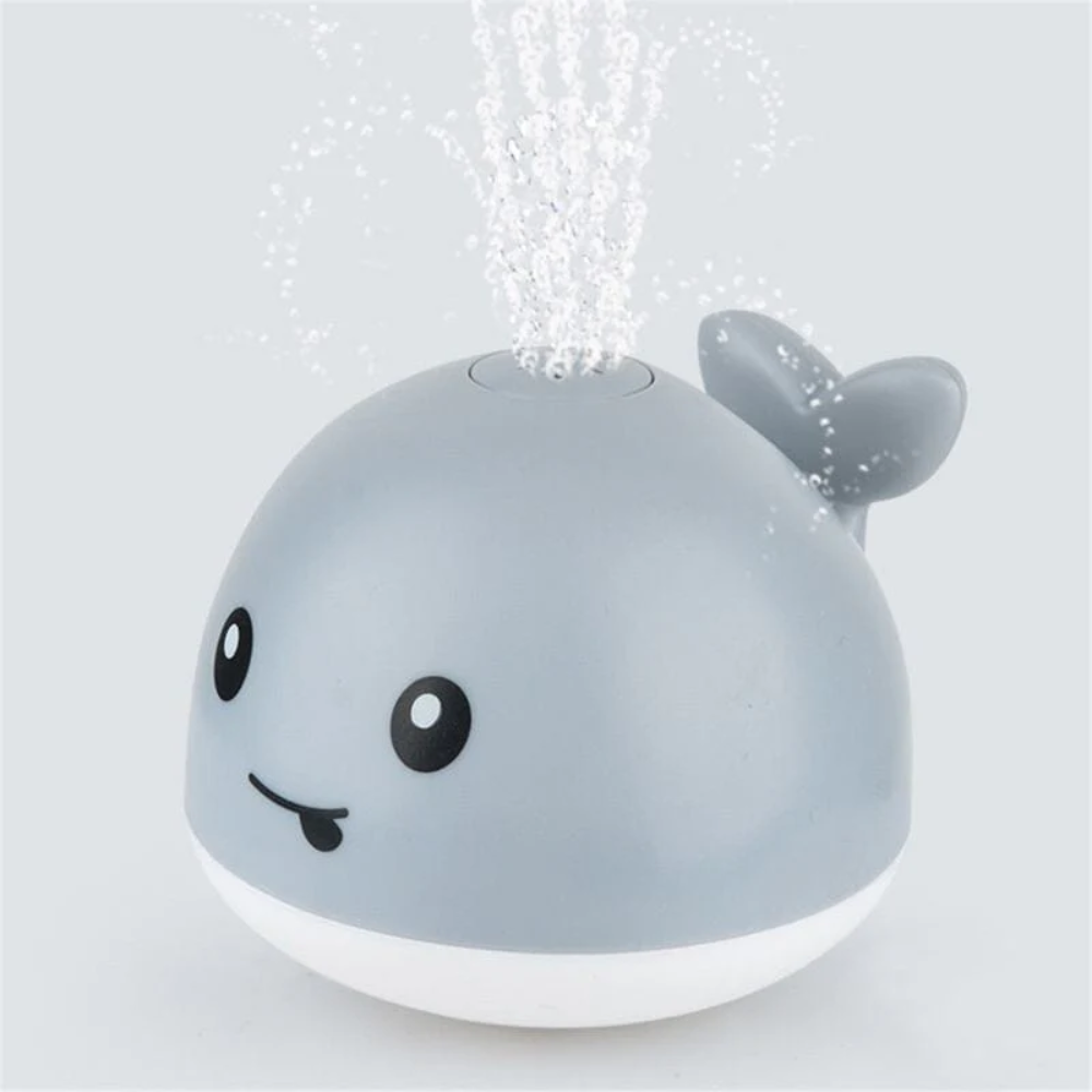 LED Baby Bath Toy – Light Up Water Activated Whale Bath Toy