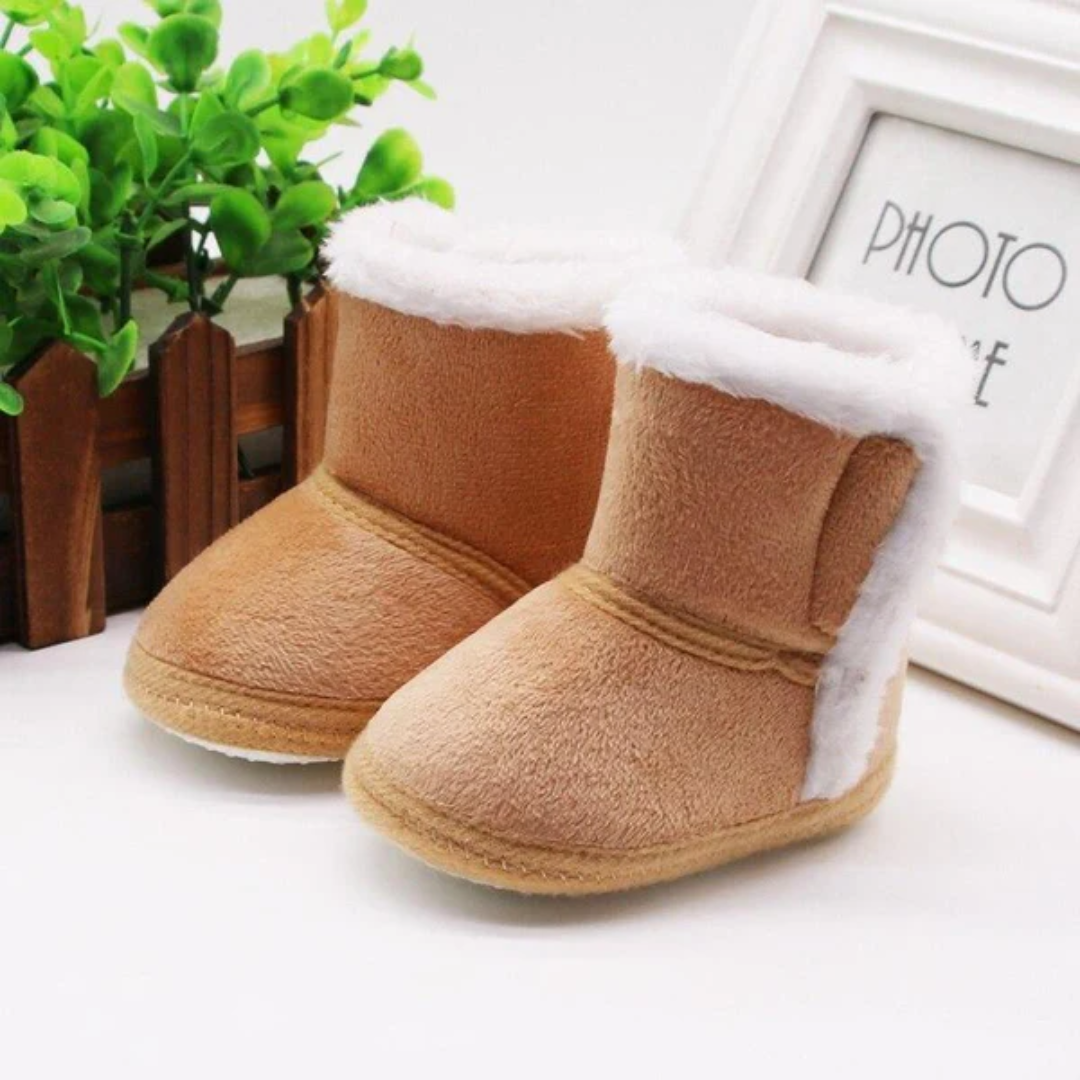 Baby Booties Soft Sole First Walkers | Warm Slip On
