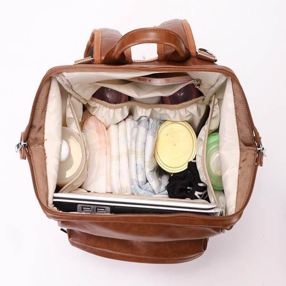 Baby Changing Bag Backpack – Large Capacity Maternity Travel Organiser with Accessories