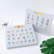 LetterLand Magnetic Writing Board – Reusable Letter and Number Tracing Toy for Kids