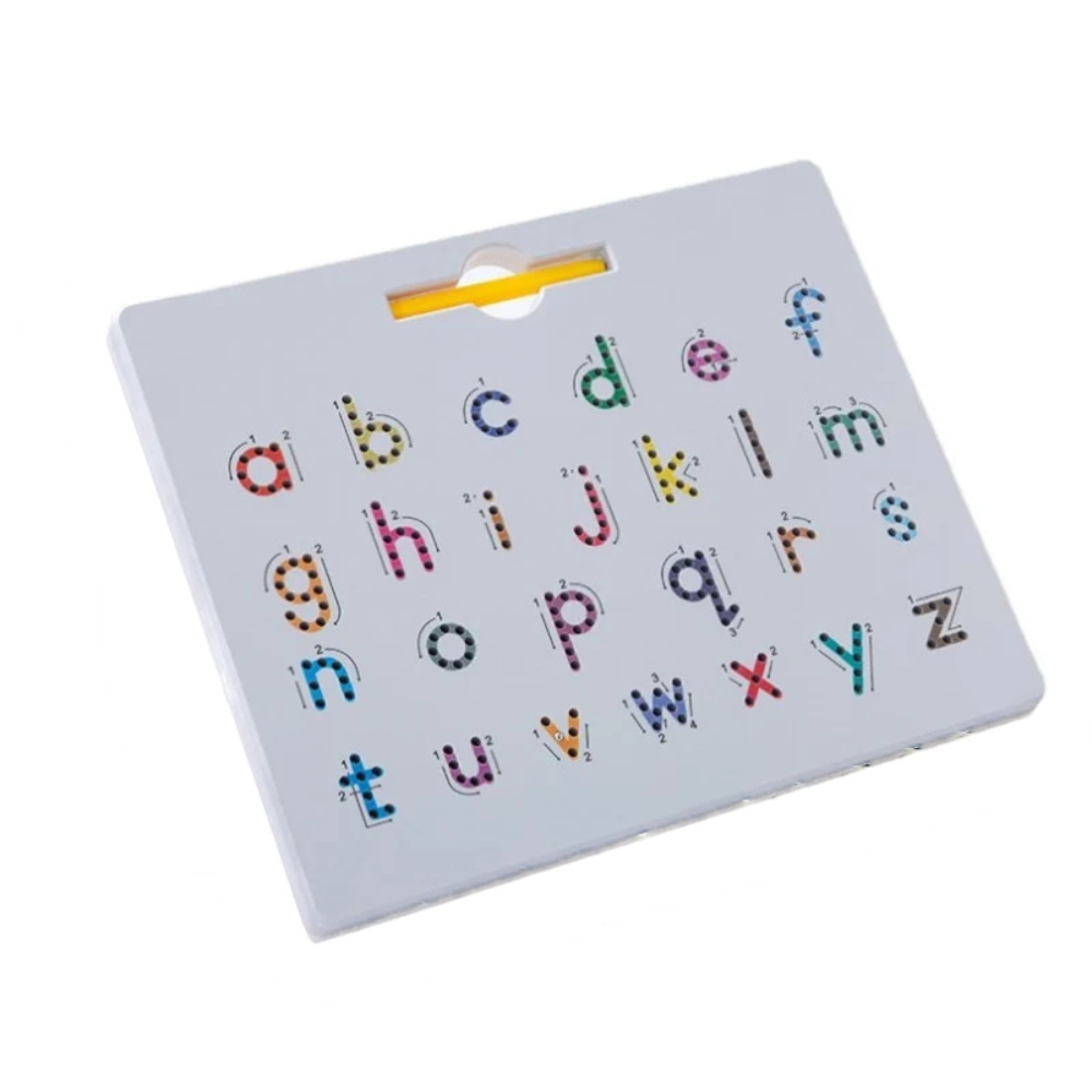 LetterLand Magnetic Writing Board – Reusable Letter and Number Tracing Toy for Kids