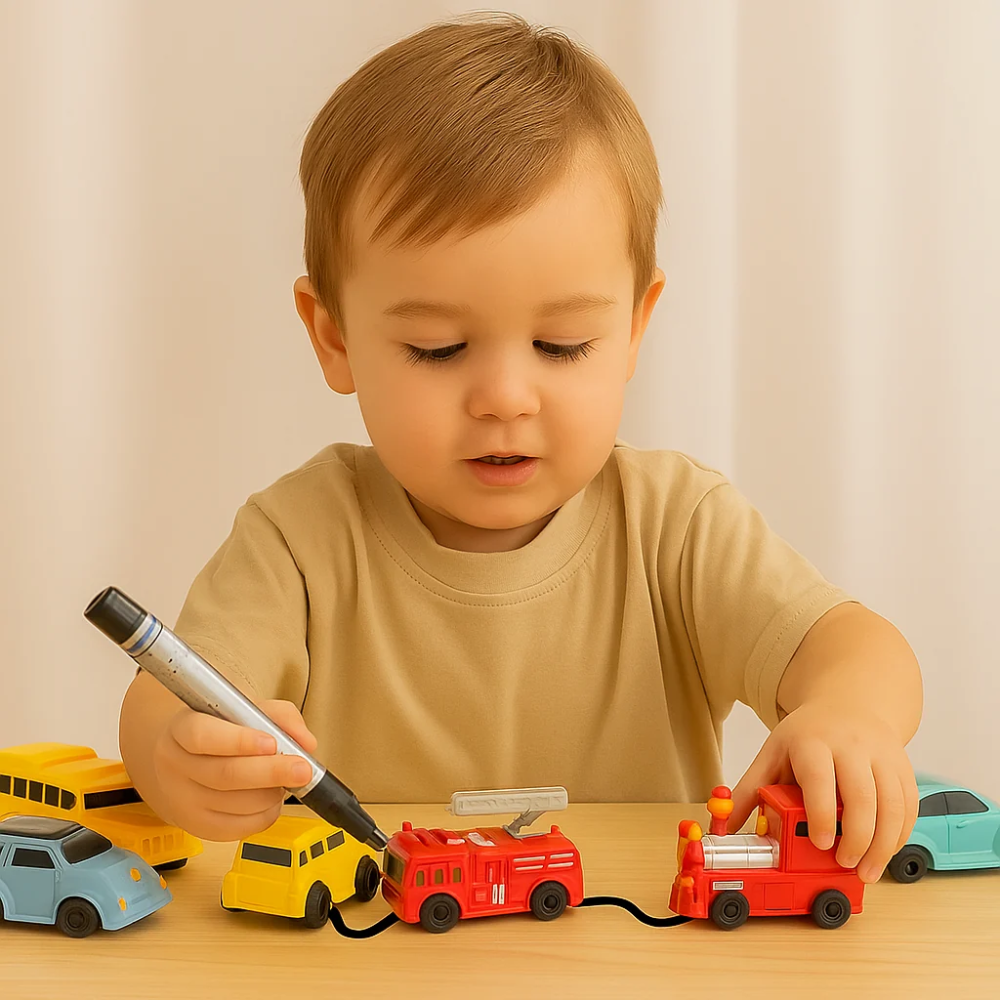 Line Following Robot Car – Interactive Drawing Toy with Magic Pen for Kids