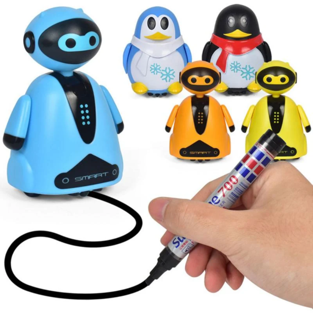 Line Following Robot Toy – Smart Drawing Robot for Kids
