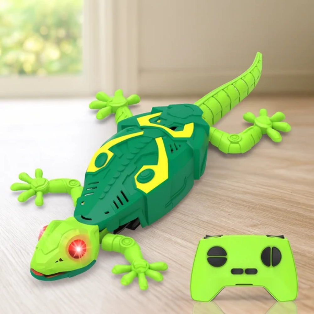 LizardClimb RC Wall Climbing Lizard – Remote Control Toy with LED Lights for Kids