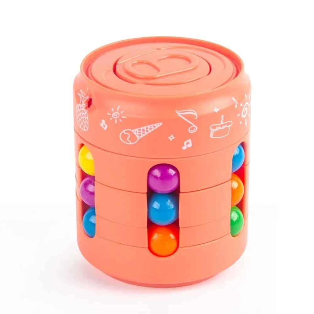 Magic Fidget Cube – Rotating Puzzle Toy for Kids & Adults