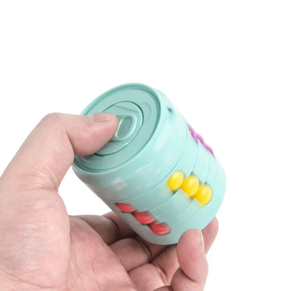 Magic Fidget Cube – Rotating Puzzle Toy for Kids & Adults