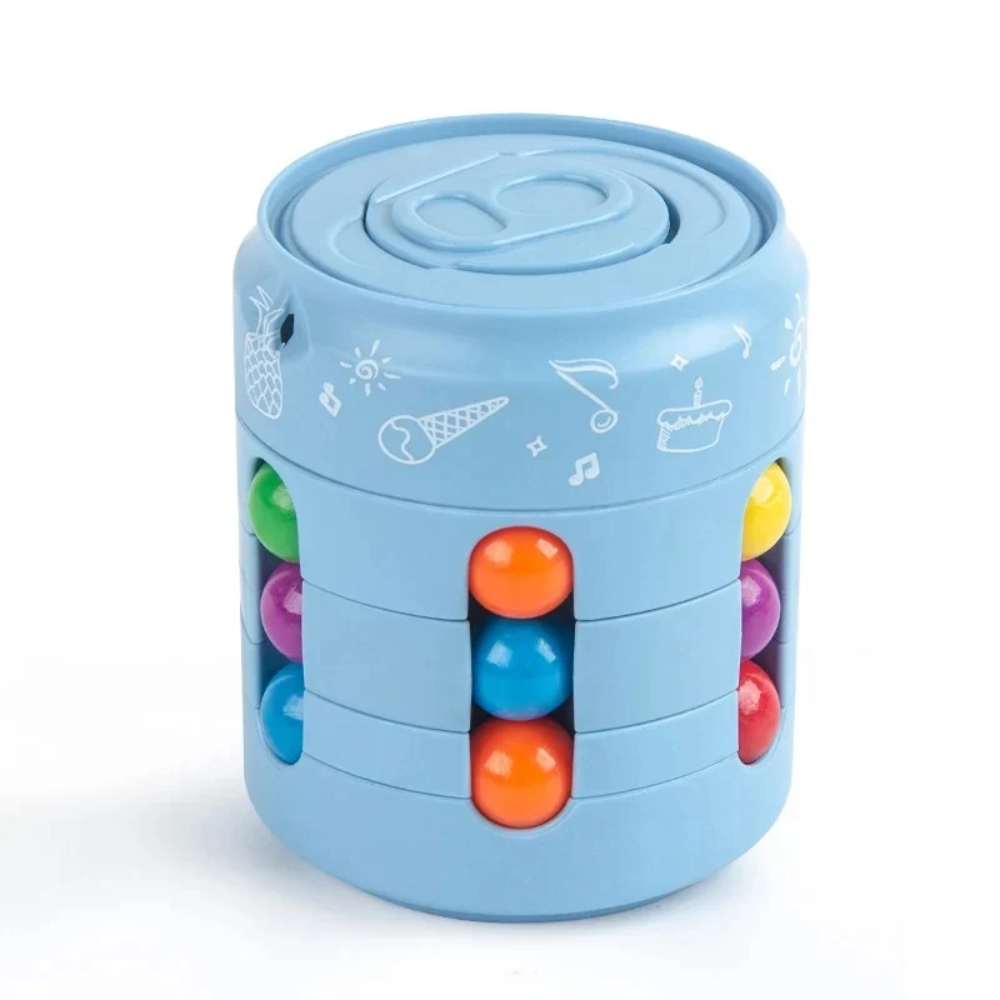 Magic Fidget Cube – Rotating Puzzle Toy for Kids & Adults
