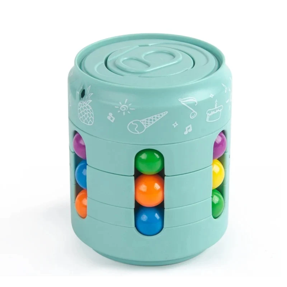 Magic Fidget Cube – Rotating Puzzle Toy for Kids & Adults