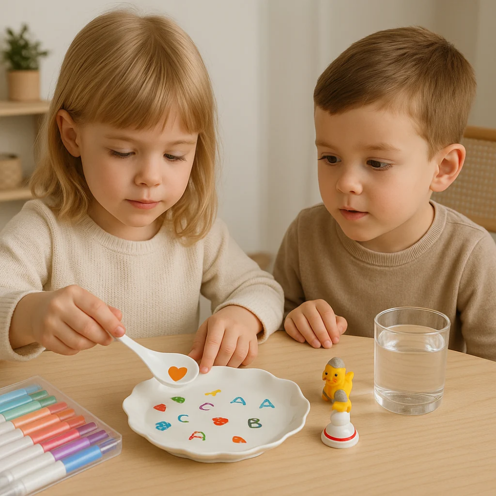 Magic Water Drawing Pens – 12 Color Floating Art Pen Set for Kids