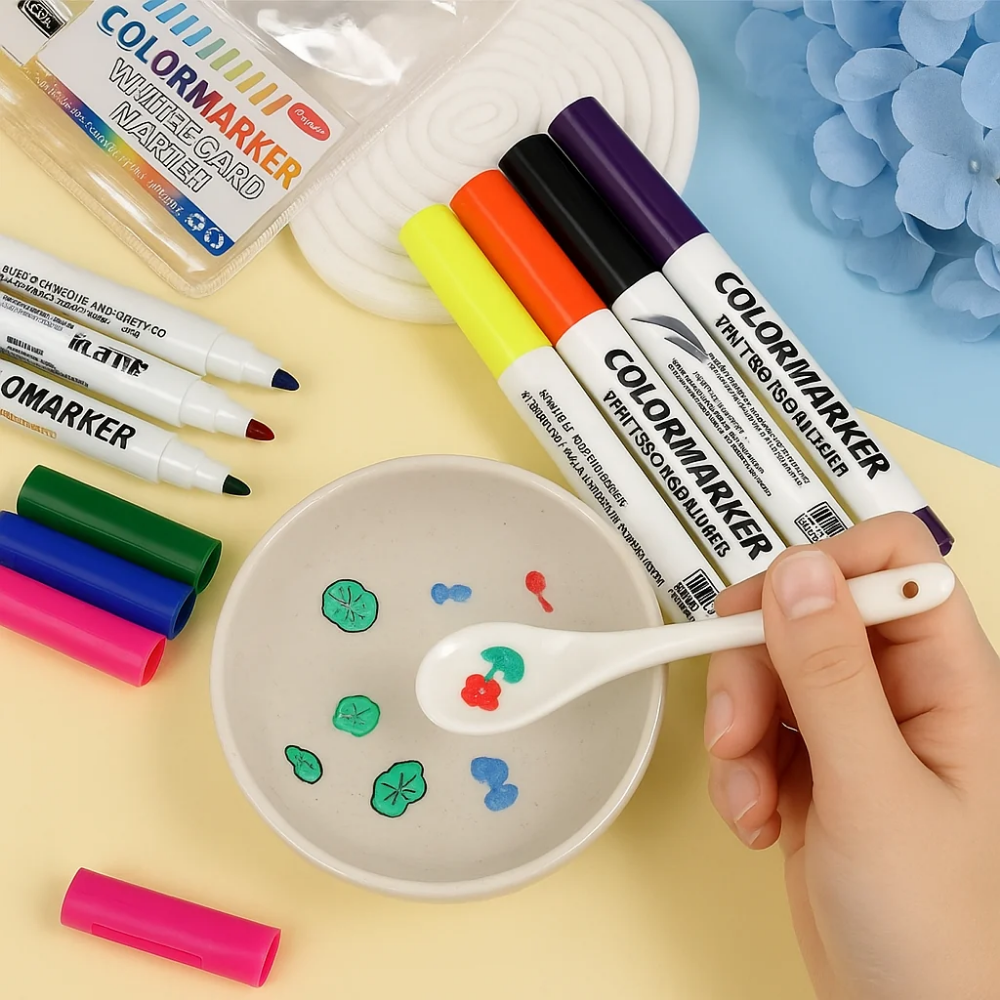 Magic Water Drawing Pens – 12 Color Floating Art Pen Set for Kids