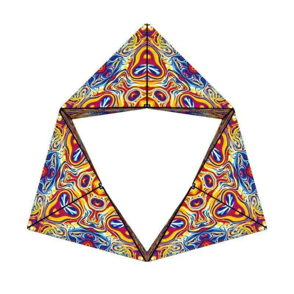 Magnetic Shape Shifting Cube – Transforming 3D Geometric Puzzle with 36 Magnets