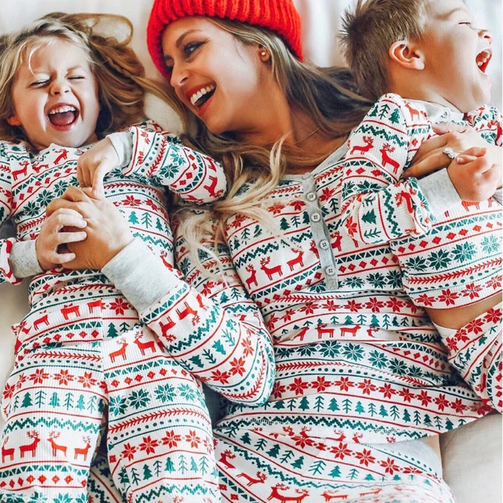 Matching Family Christmas Pyjamas – Festive Holiday Sleepwear Sets for Adults, Kids and Babies