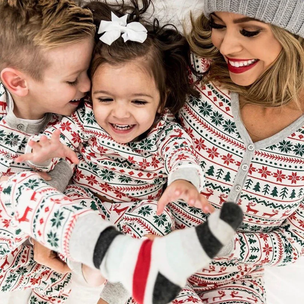Matching Family Christmas Pyjamas – Festive Holiday Sleepwear Sets for Adults, Kids and Babies