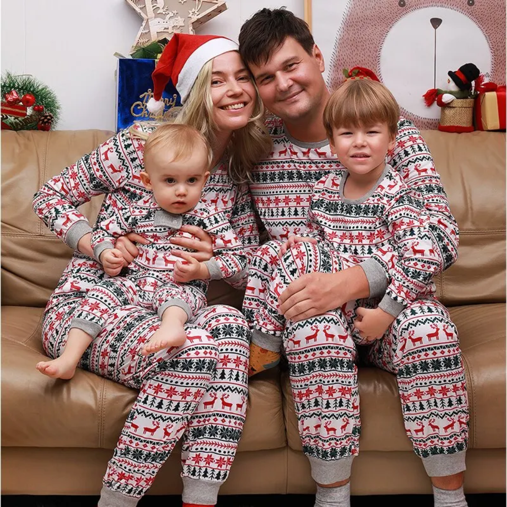 Matching Family Christmas Pyjamas – Festive Holiday Sleepwear Sets for Adults, Kids and Babies