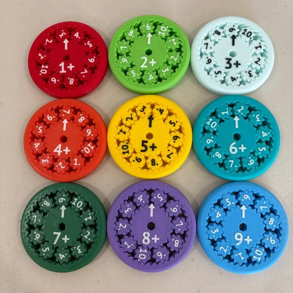 Math Fidget Spinners – Educational Number Games for Kids