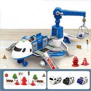 MegaPlane Transforming Airplane Toy – Interactive DIY Building and Musical Learning Toy for Kids