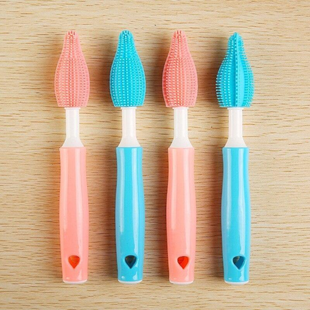 Silicone Baby Bottle Cleaning Brush – Long Handle Bottle Brush