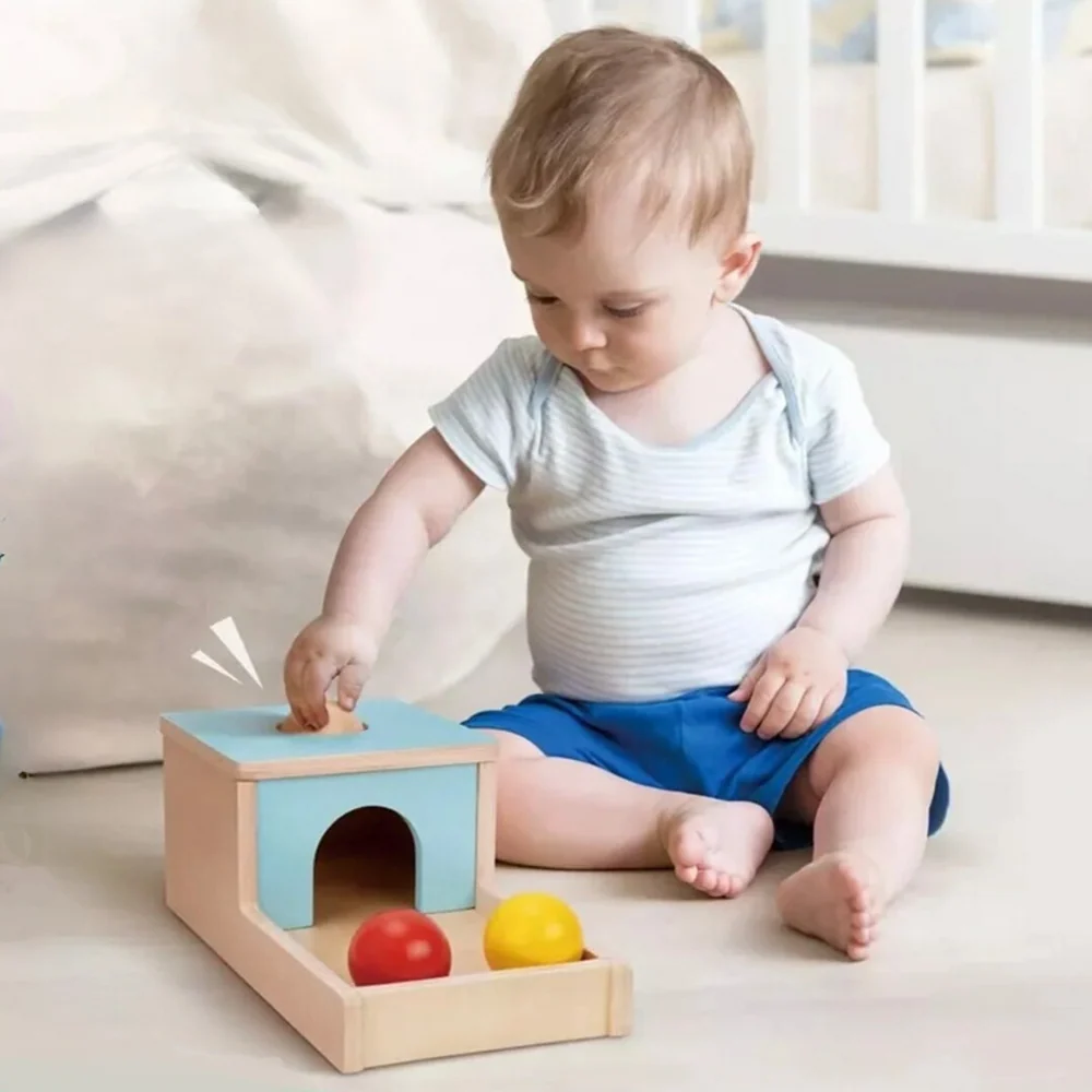 Montessori Baby Play Kit 7–12 Months – 7-Piece Sensory and Educational Toy Set with Parent Guide