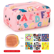 Montessori Baby Tissue Box Toy – Sensory Activity Toy for Infants & Toddlers