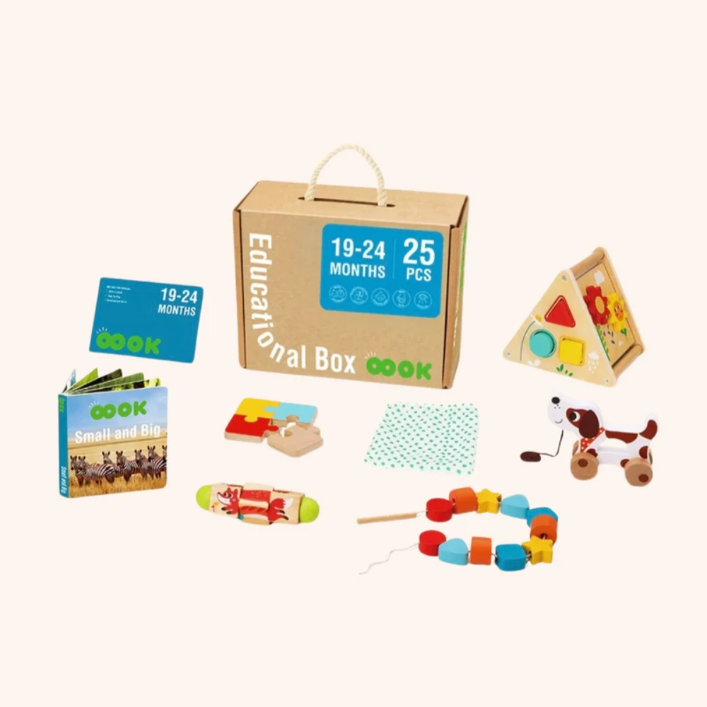 Montessori Toddler Play Kit 19–24 Months – Educational Learning and Activity Toy Set