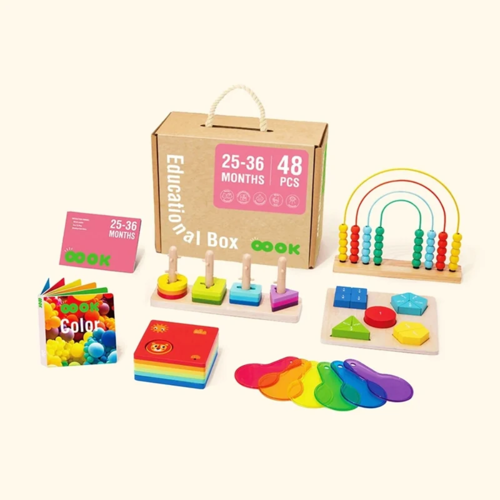 Montessori Toddler Play Kit 25–36 Months – Educational Learning and Activity Toy Set