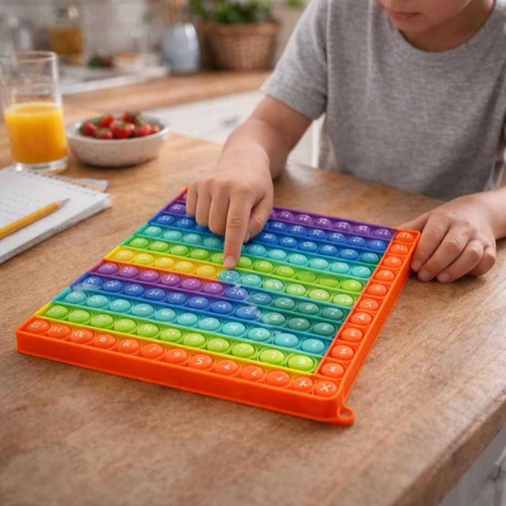 Multiplication Pop It Board – Kids Math Learning Toy