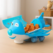 Musical Airplane Toy – Electric Plane with Lights and Sounds