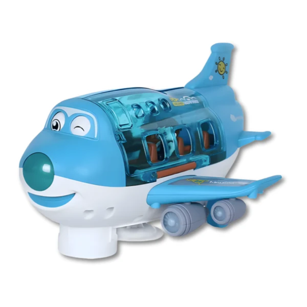 Musical Airplane Toy – Electric Plane with Lights and Sounds
