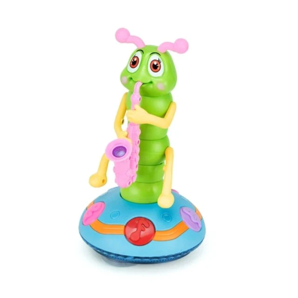 Musical Dancing Caterpillar Toy – Interactive Moving Toy with Music and Lights