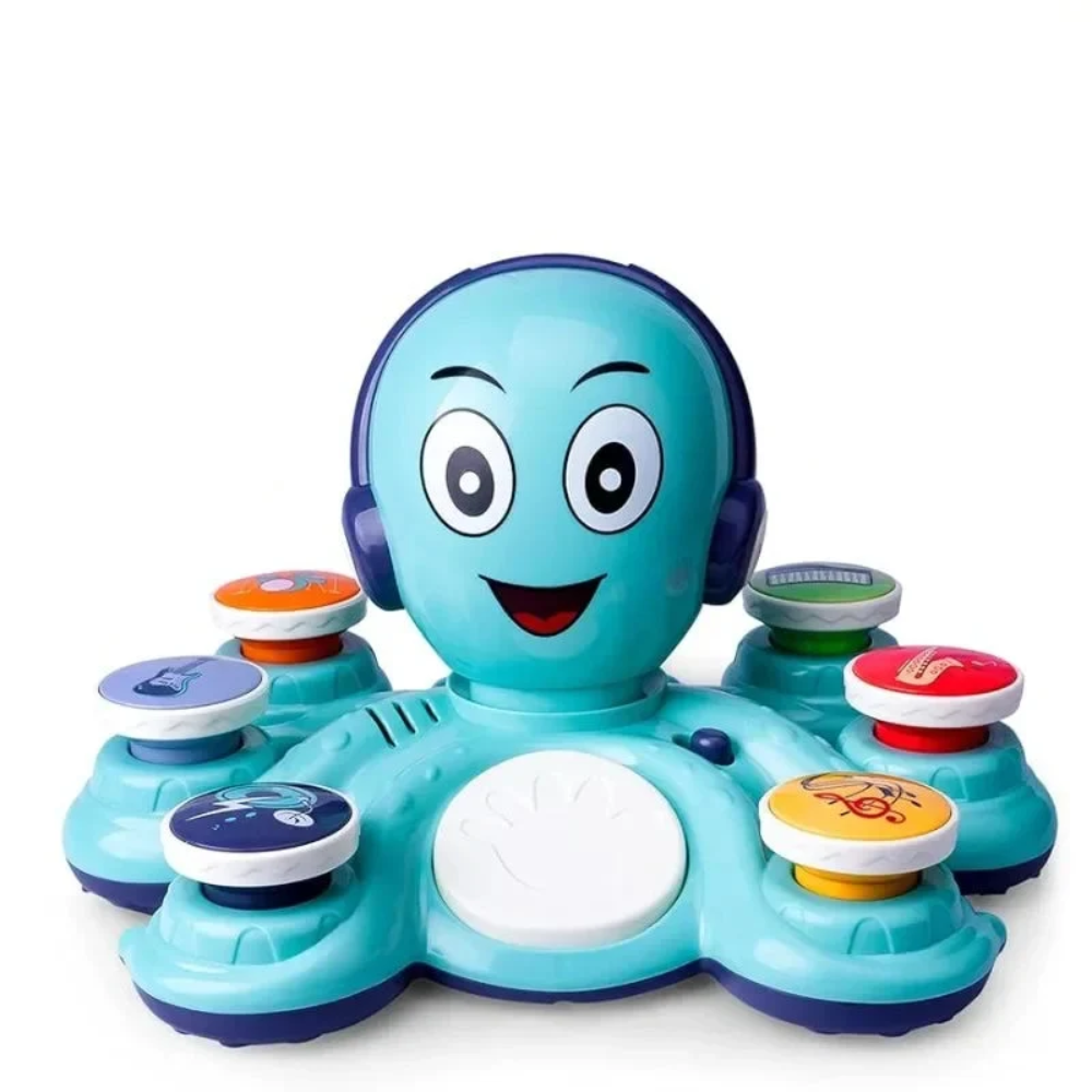 Musical Octopus Toy – Interactive Music & Sensory Learning Toy for Kids