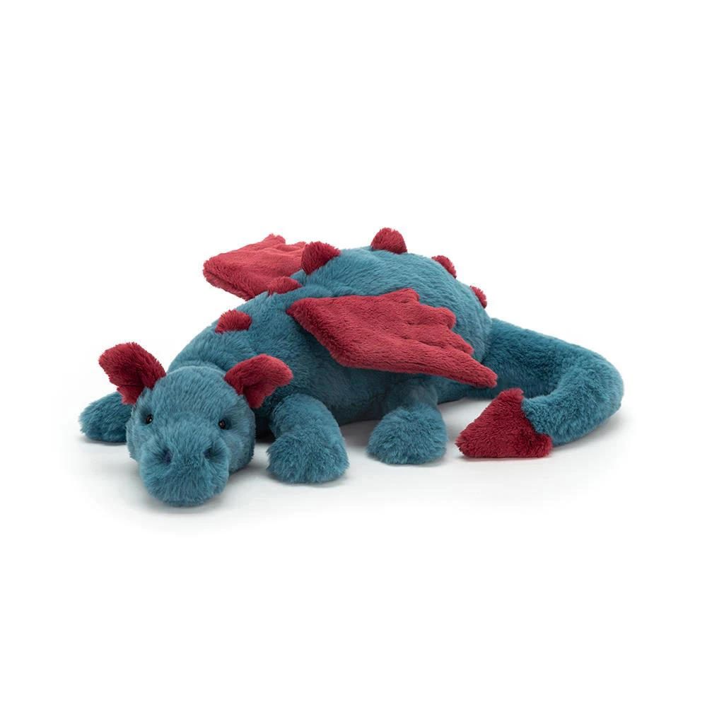 Navy Dragon Plush Toy