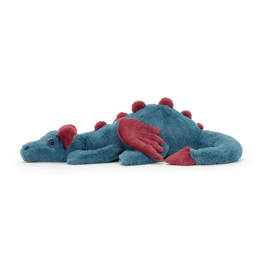 Navy Dragon Plush Toy