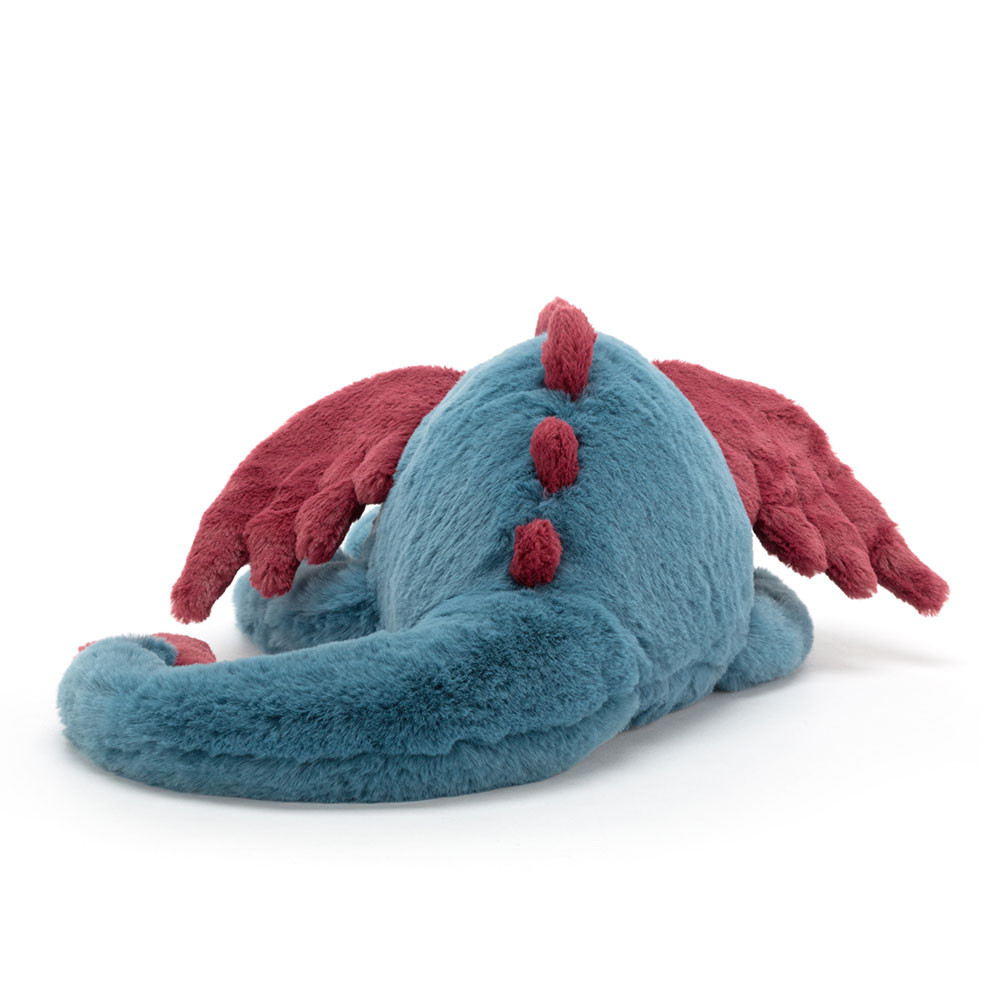 Navy Dragon Plush Toy