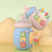 NibbleBuddy Baby Teether Toy – Interactive Musical Teething Toy with Lights